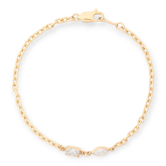 two stone bracelet