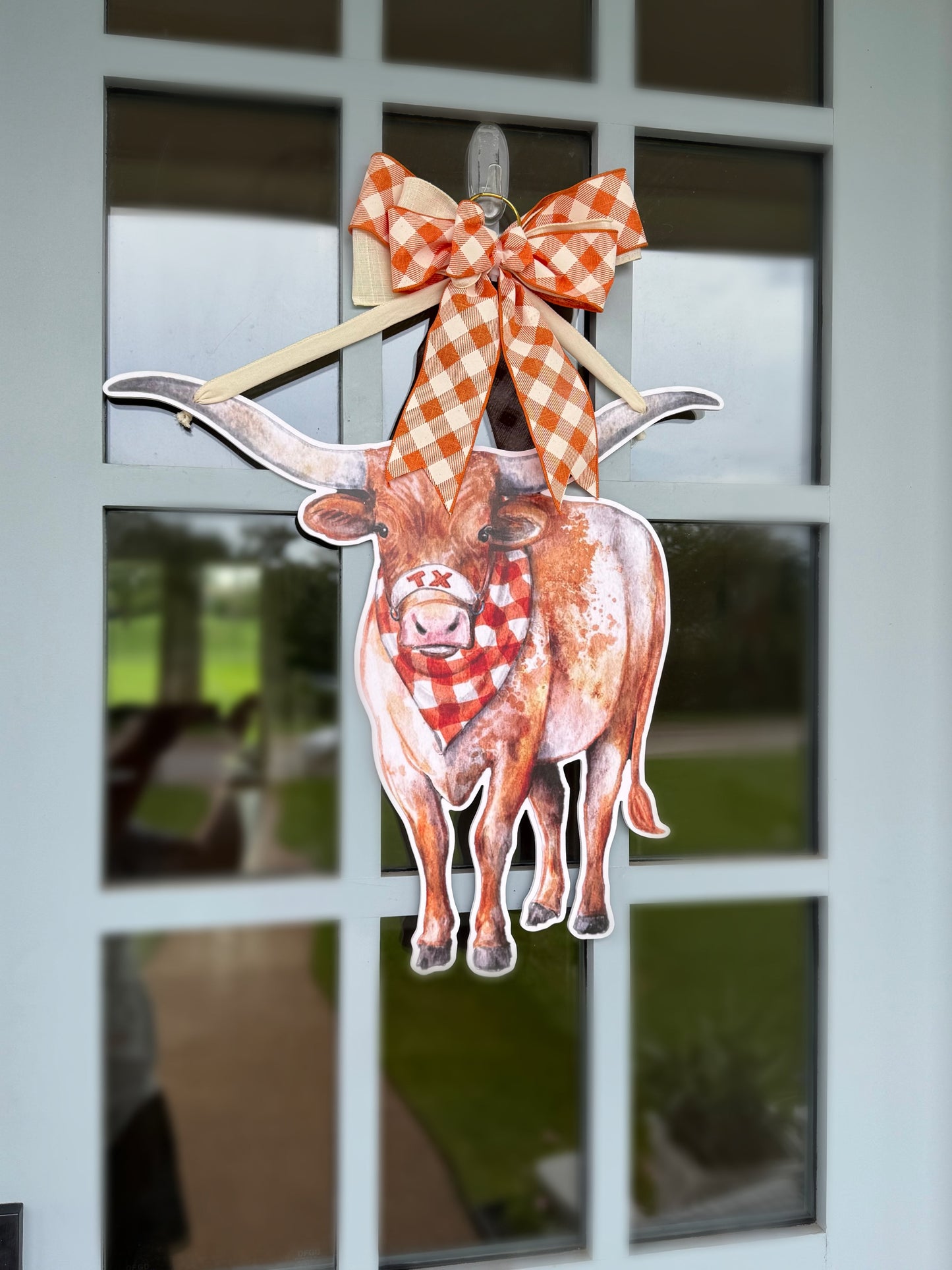 Longhorn Door Hanger