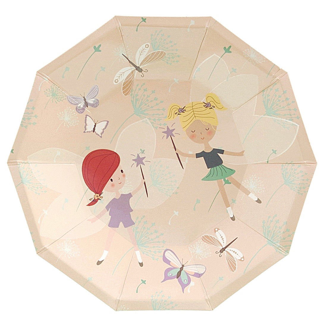 Fairy Birthday Party Supplies Kit – Plates, Cups, Napkins & More | Party in a Box