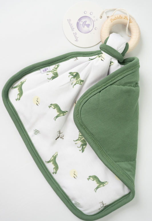 Wolf | Sprig Quilted Lovey