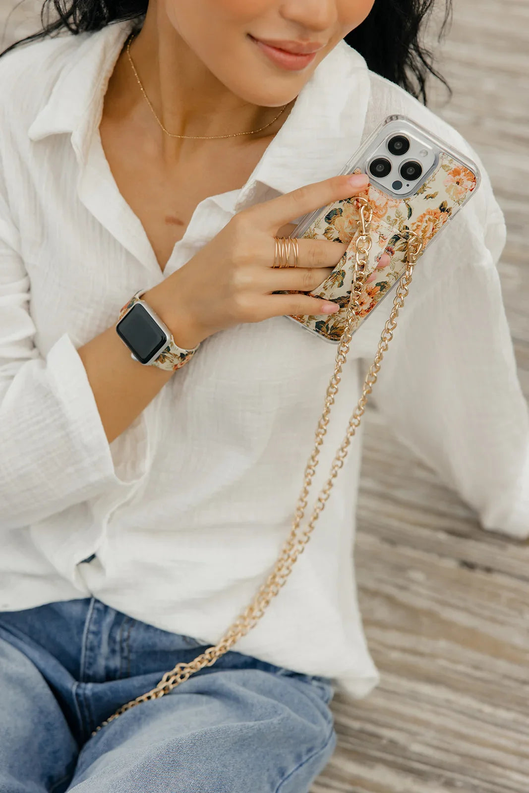 Foyer Floral Purse Case - Thumbnail 3