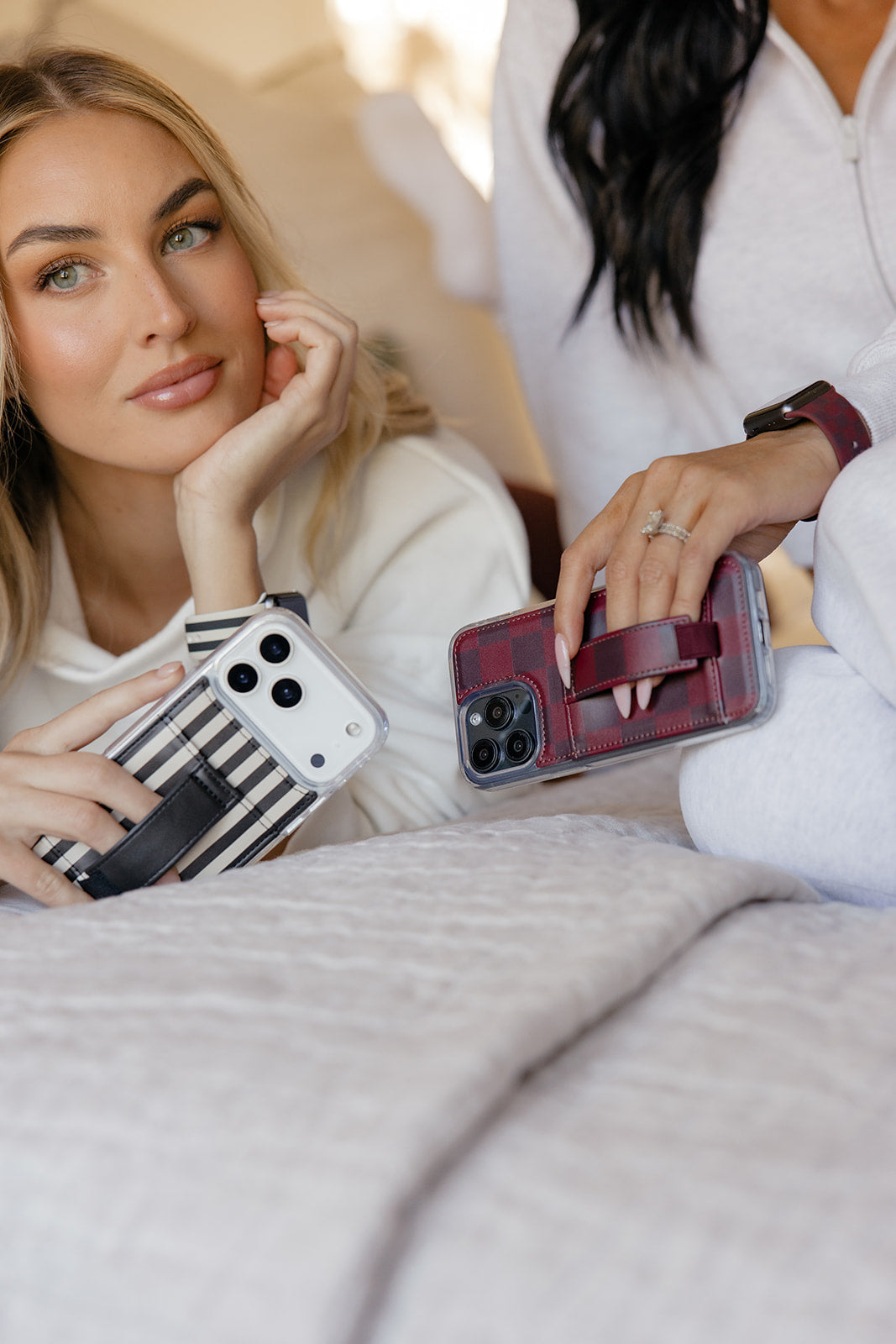 Cozy Check Watch Band