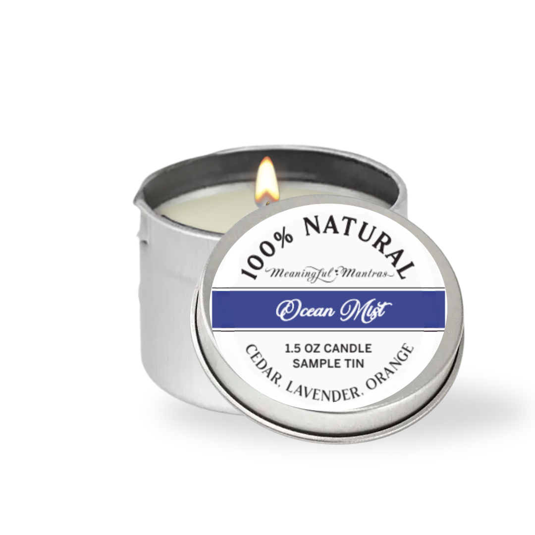 1.5oz Ocean Mist Tin Candle