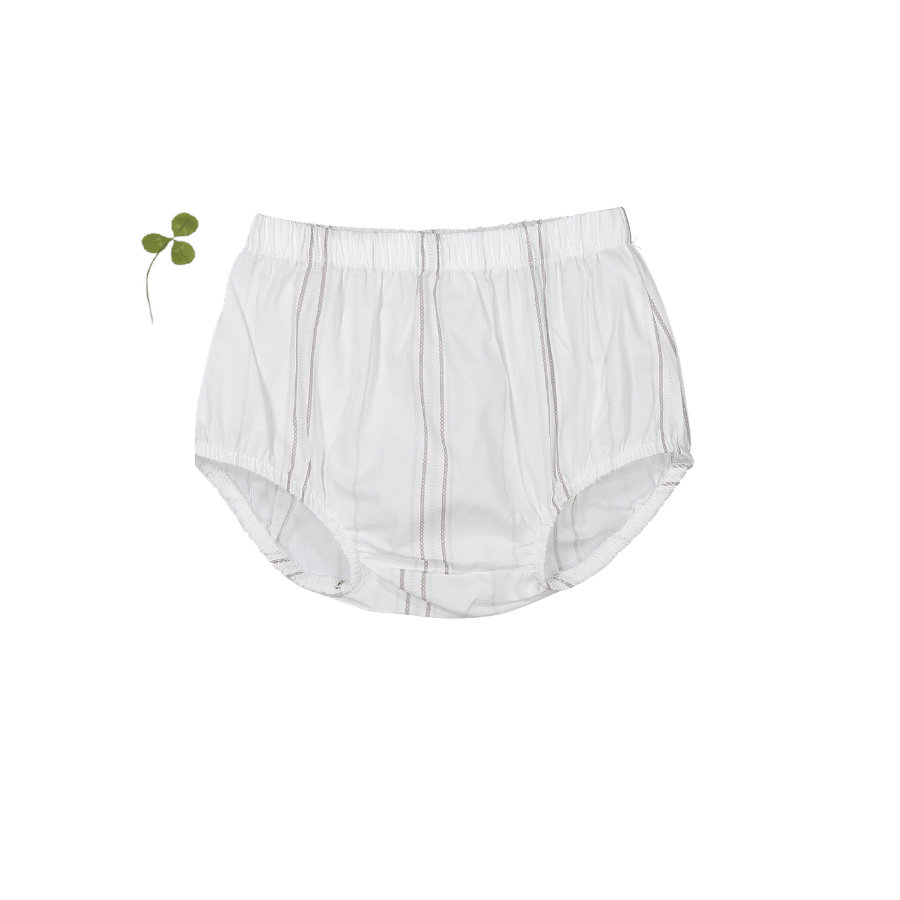 The Woven Bloomer - Mist Stripe