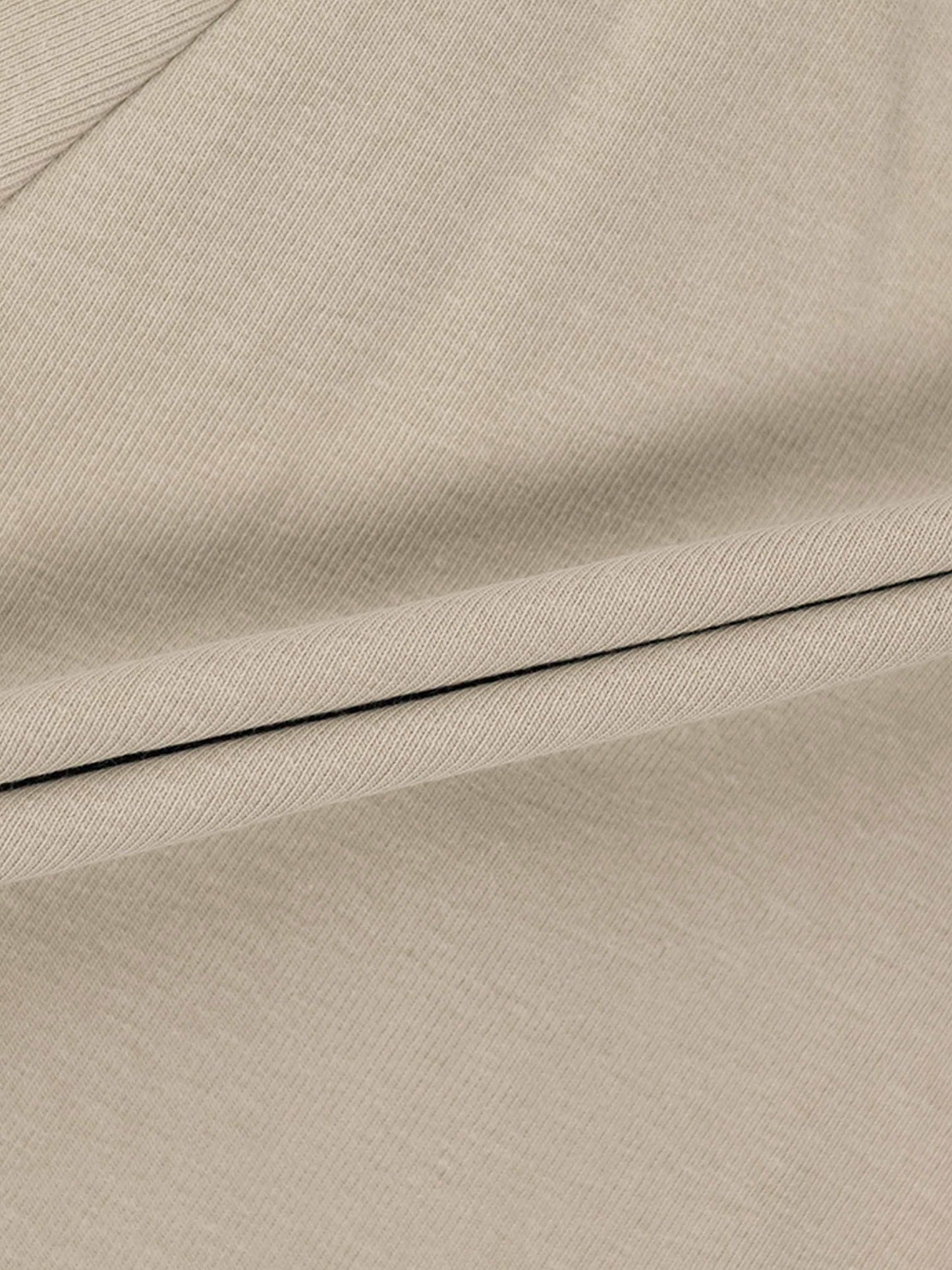 Ribbed Bow Shirt - Taupe