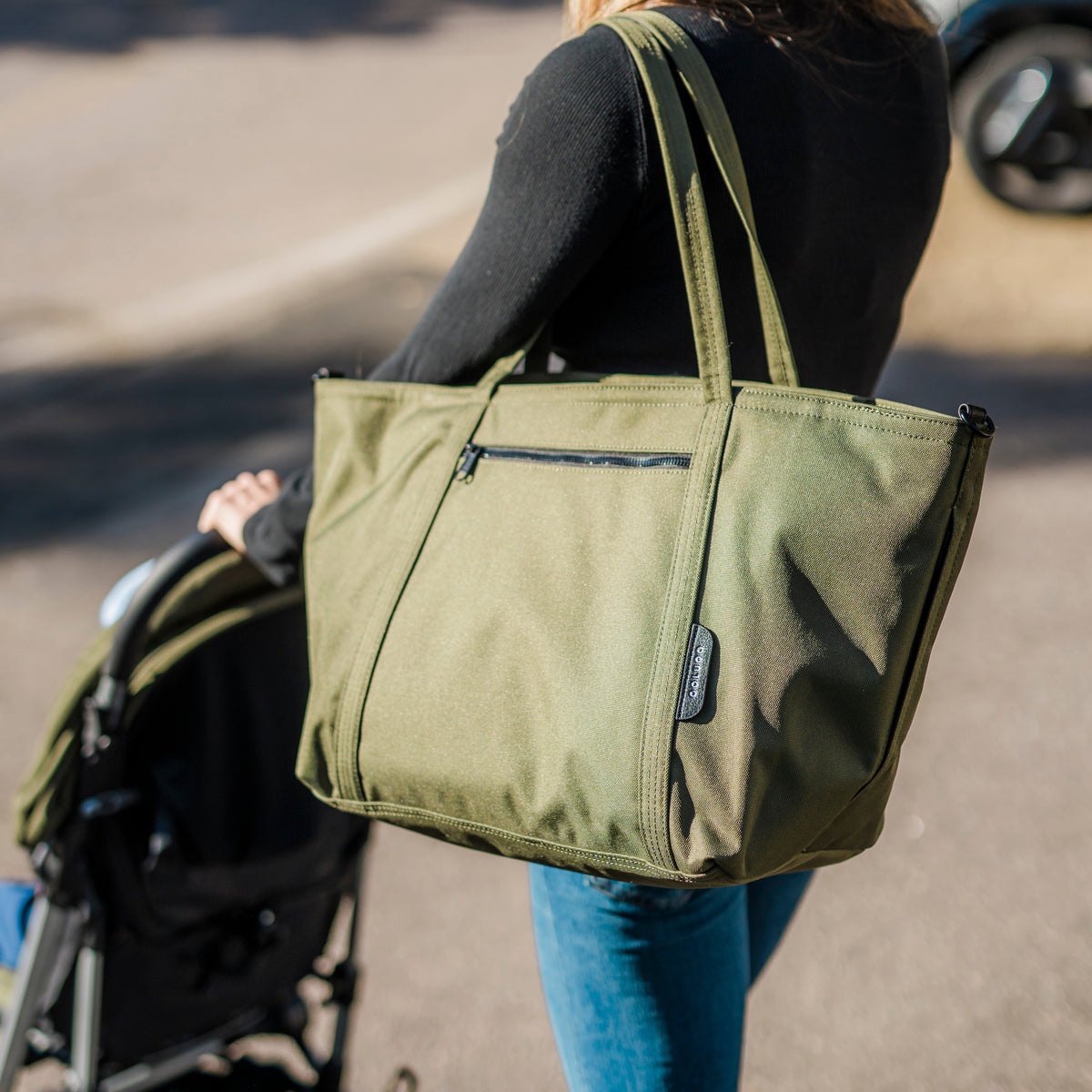 The Diaper Tote, Olive