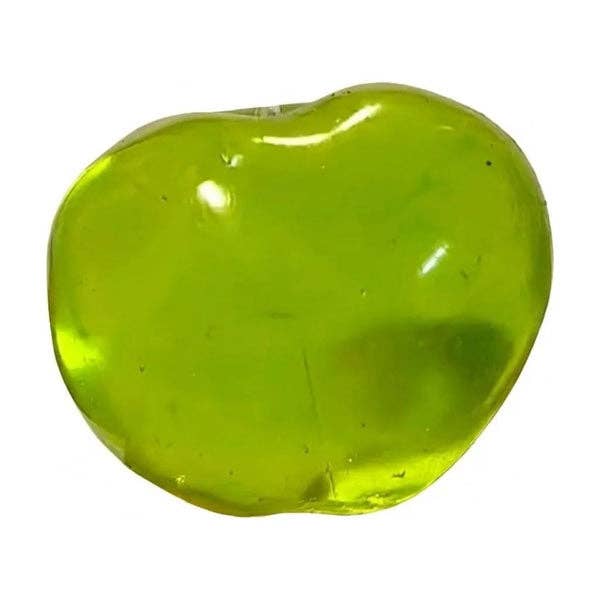 Green Apple Maltose Squishy – Clear Jelly Sensory Fidget Toy