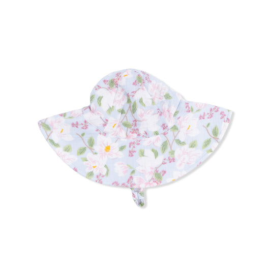 Magnolias - Wide Brim Sun Hat