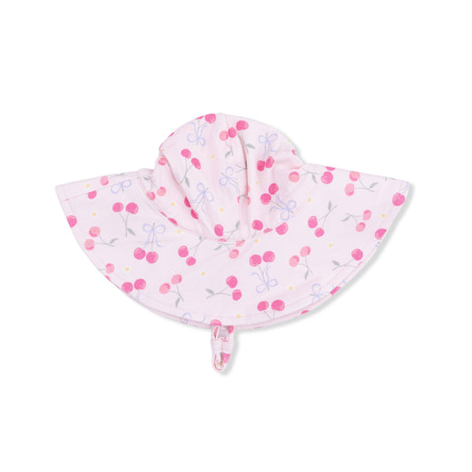 Sweet Bow Cherries - Wide Brim Sun Hat
