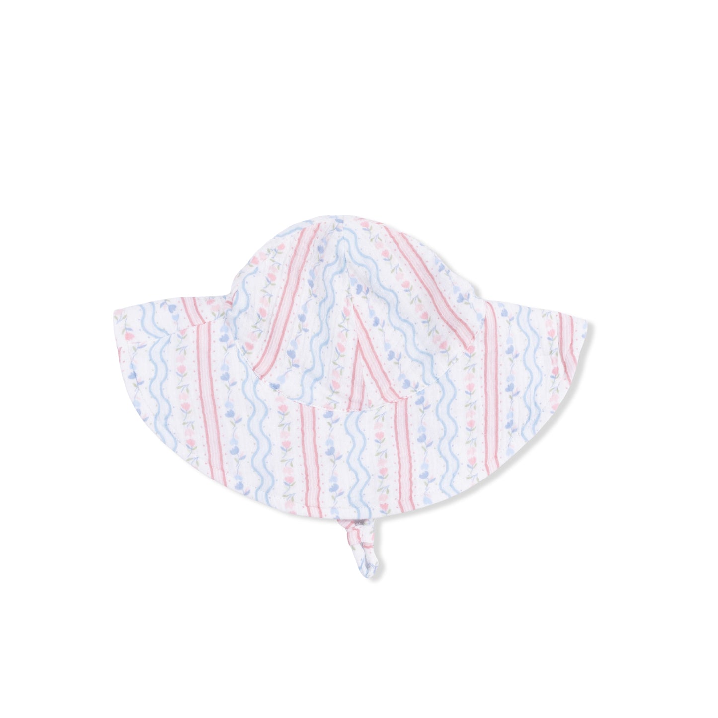 Tulip Stripe - Wide Brim Sun Hat