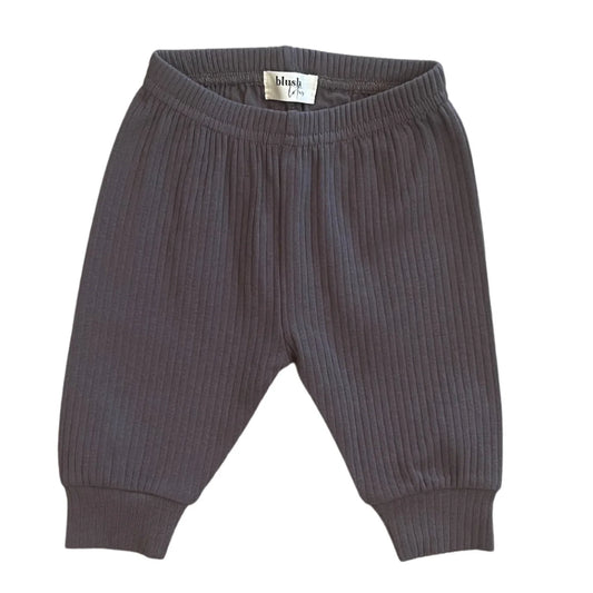 Ribbed Pant - Coal