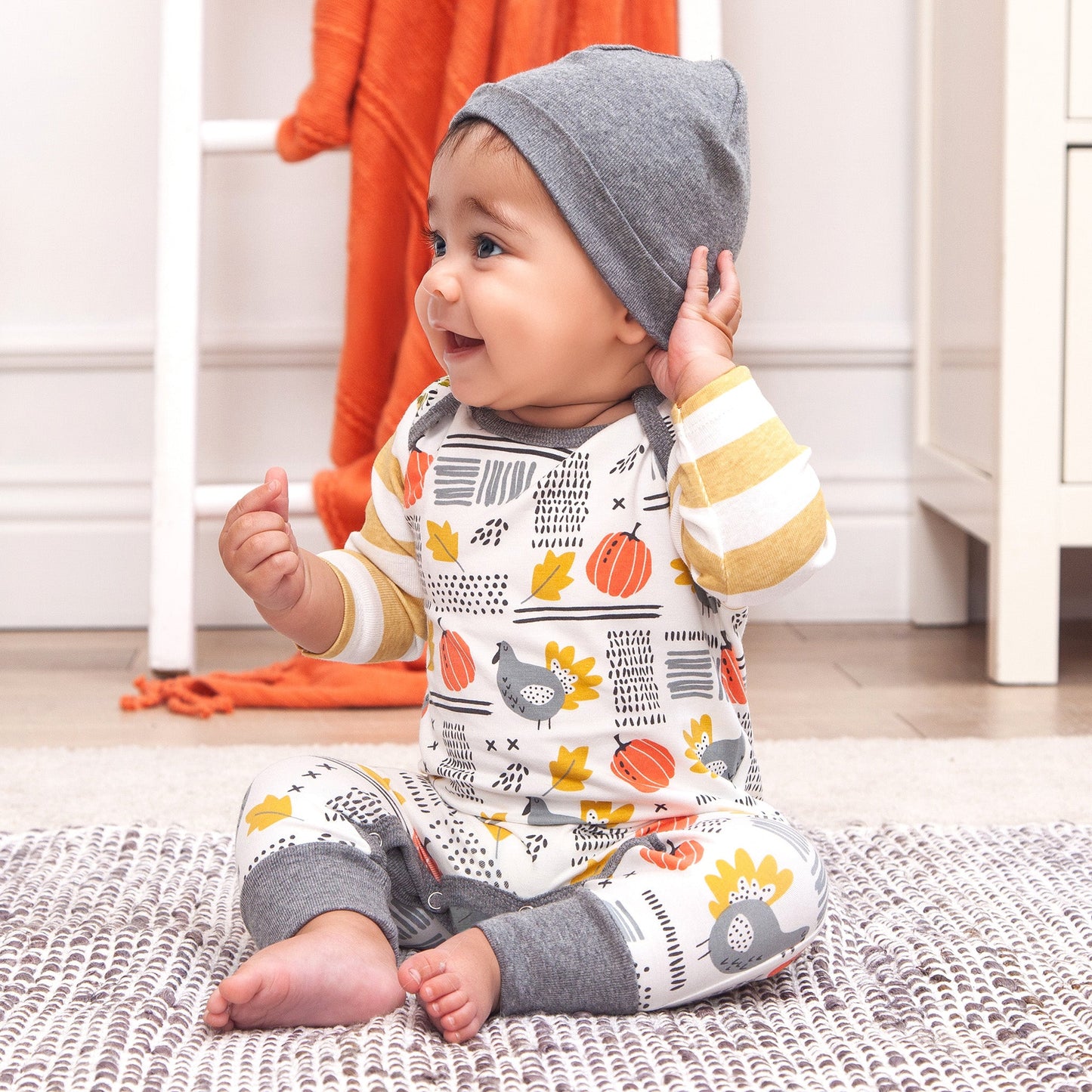 Thanksgiving Bamboo Romper