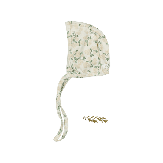 The Printed Bonnet - Hydrangea Pink