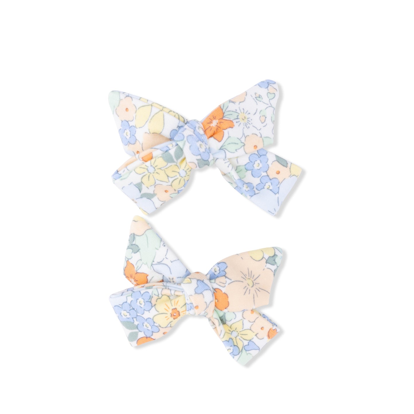 Georgia Floral - 2 Pack Bow Clips
