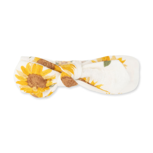 Baby Sunflower - Knot Headband