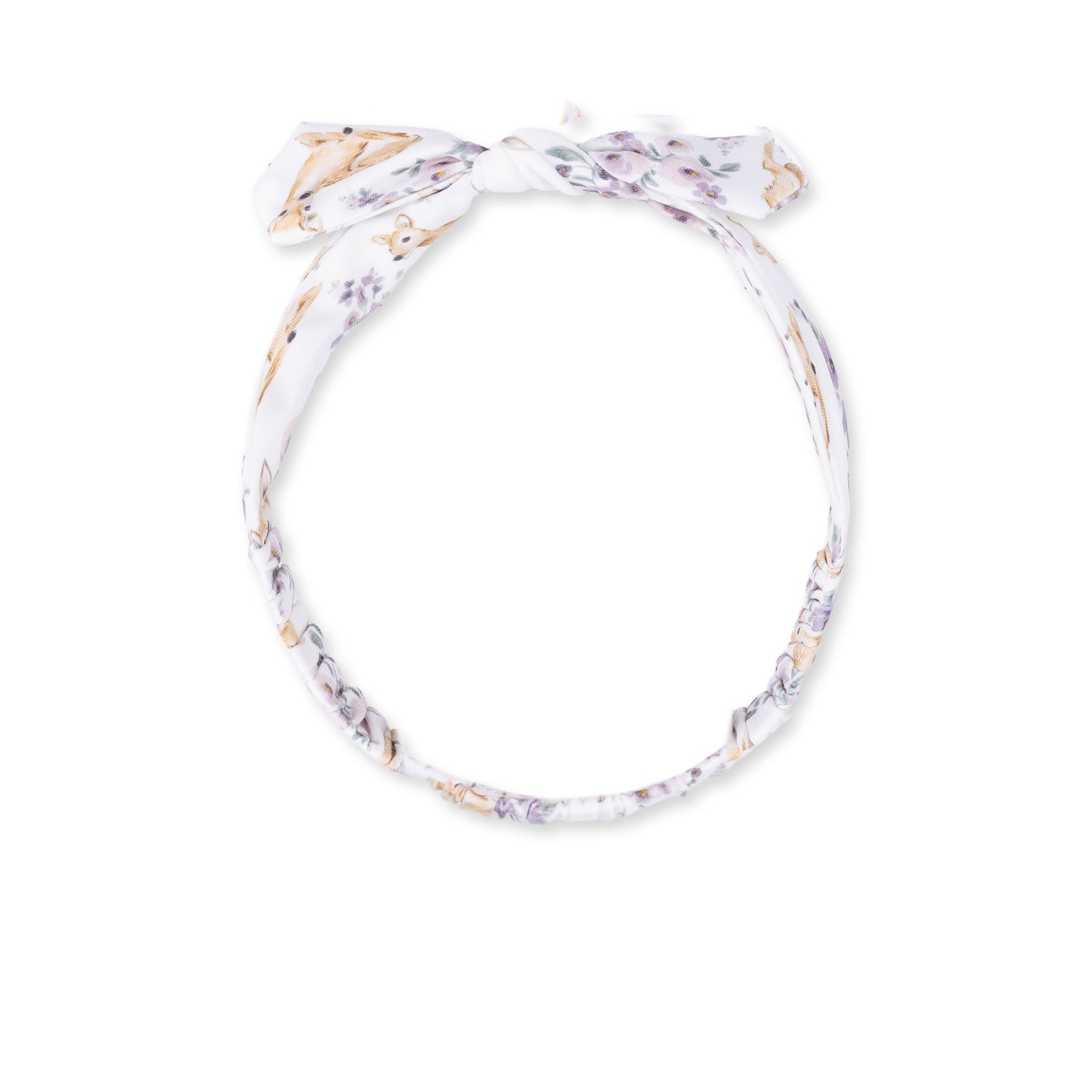Floral Deer - Knot Headband