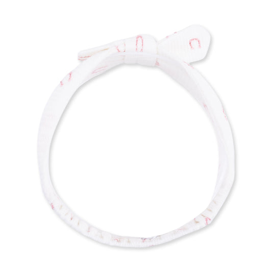 Little Horseshoes Pink - Knot Headband
