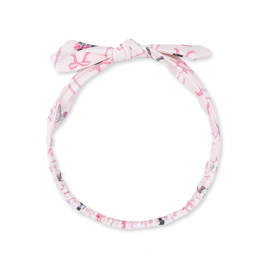 Megan's Bowtiful Hockey Stripe - Knot Headband