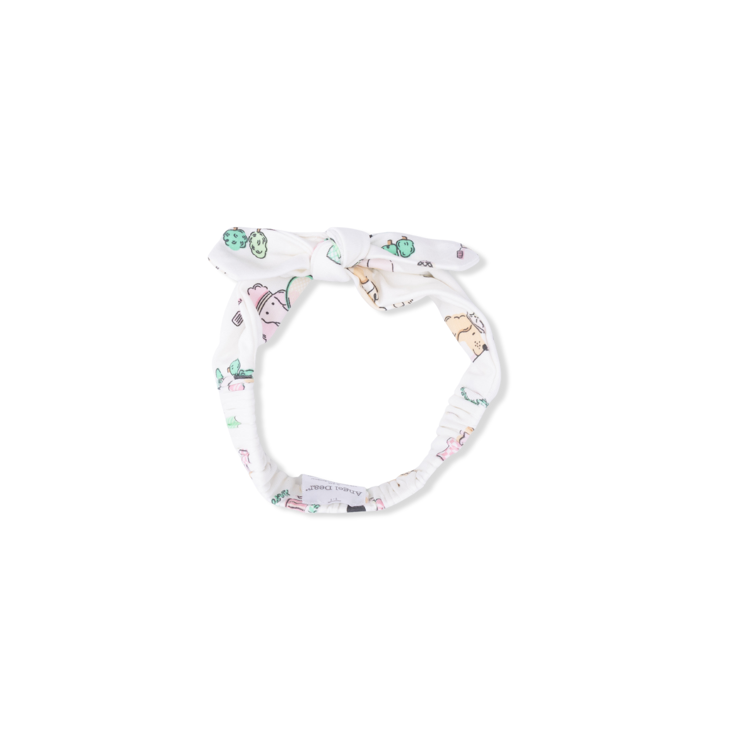 Country Club Dogs Pink - Knot Headband