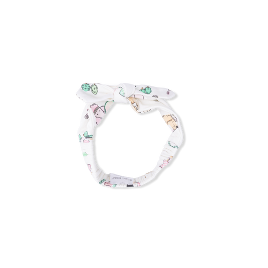 Country Club Dogs Pink - Knot Headband