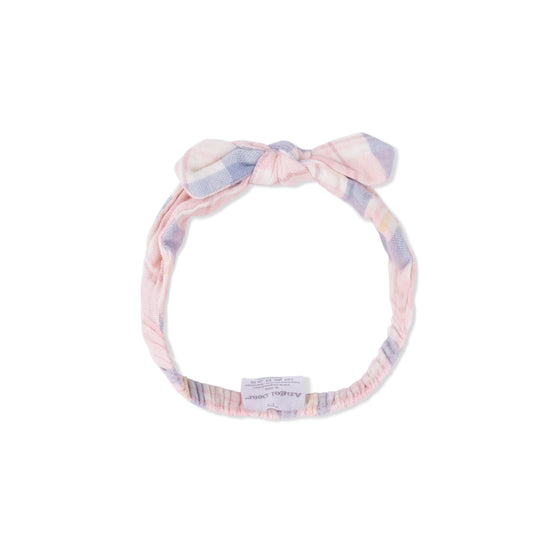 Dusty Plaid - Knot Headband