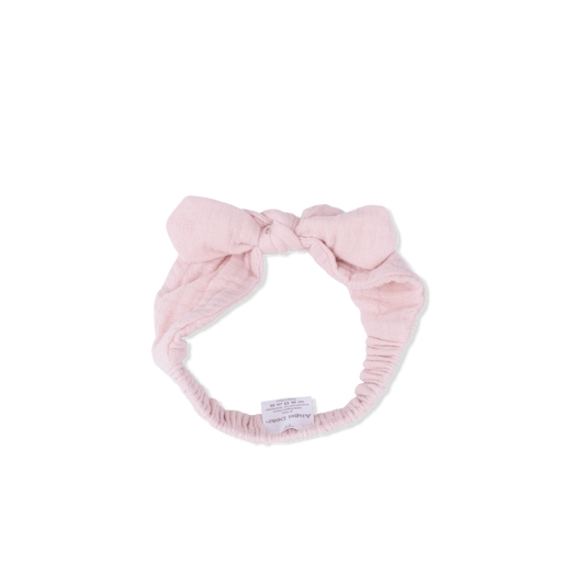 Solid Muslin Lotus - Knot Headband