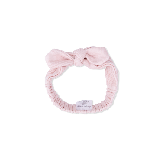 Solid Veiled Pink - Knot Headband