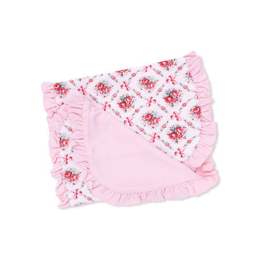 Ruffle Burp Cloth