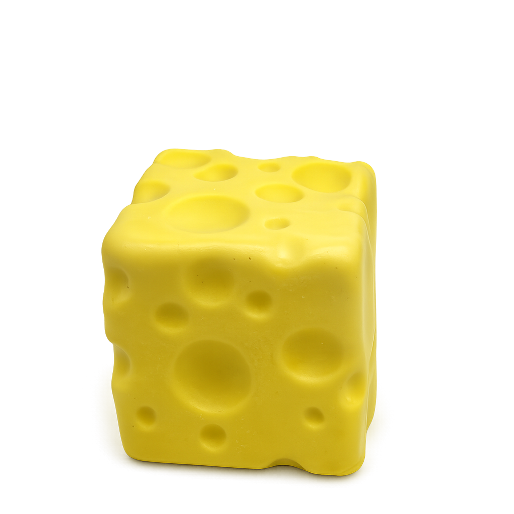 Fun Doh Slow Rise Cheese Squishy – Slow Rising Sensory Stress Toy | Cheese Foam Squish Toy for Kids & Adults