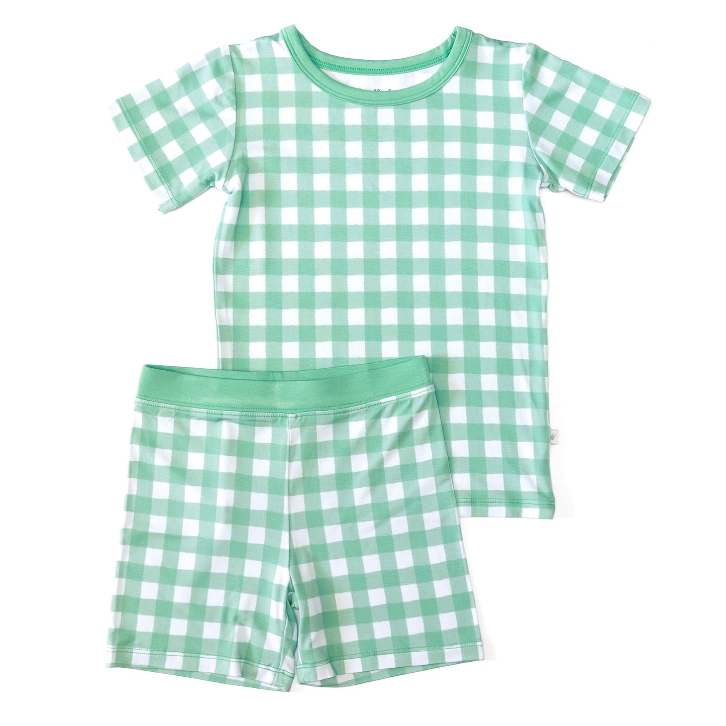 Gingham Vine Short Set