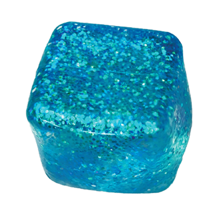 Fun Doh Glow in the Dark Sparkle Cube Squishy | Sensory Fidget Toy