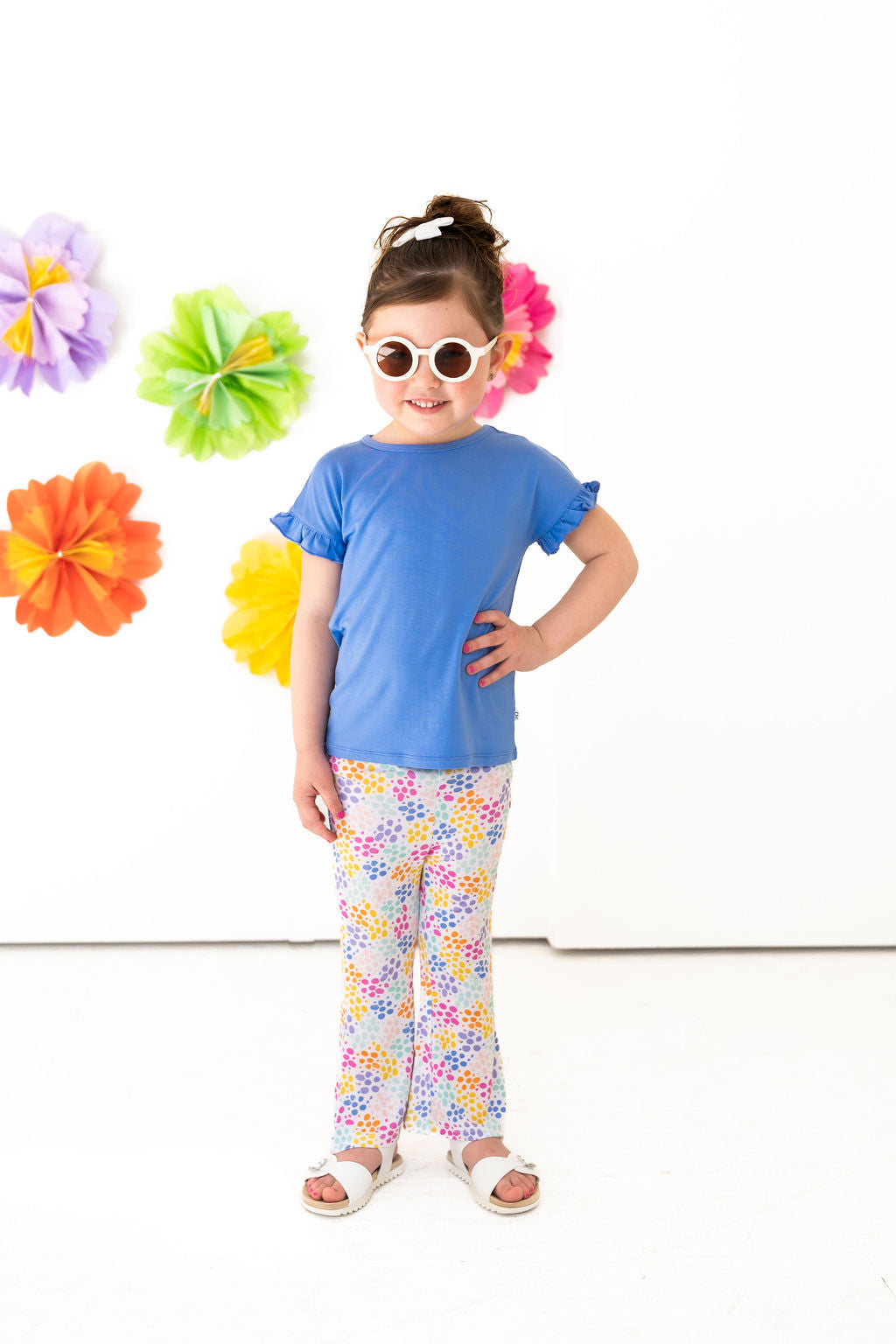 Korrie Dots Bamboo Flared Leggings