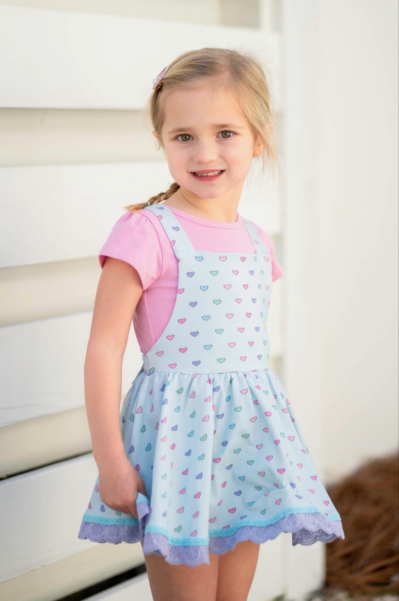 Candyland Skirted Romper Set