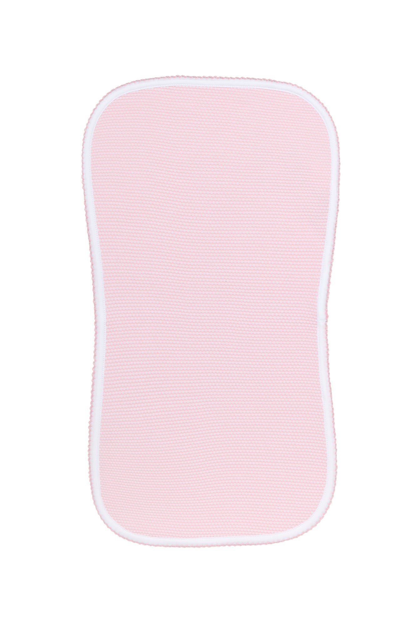 Pink Bubble Burp Cloth