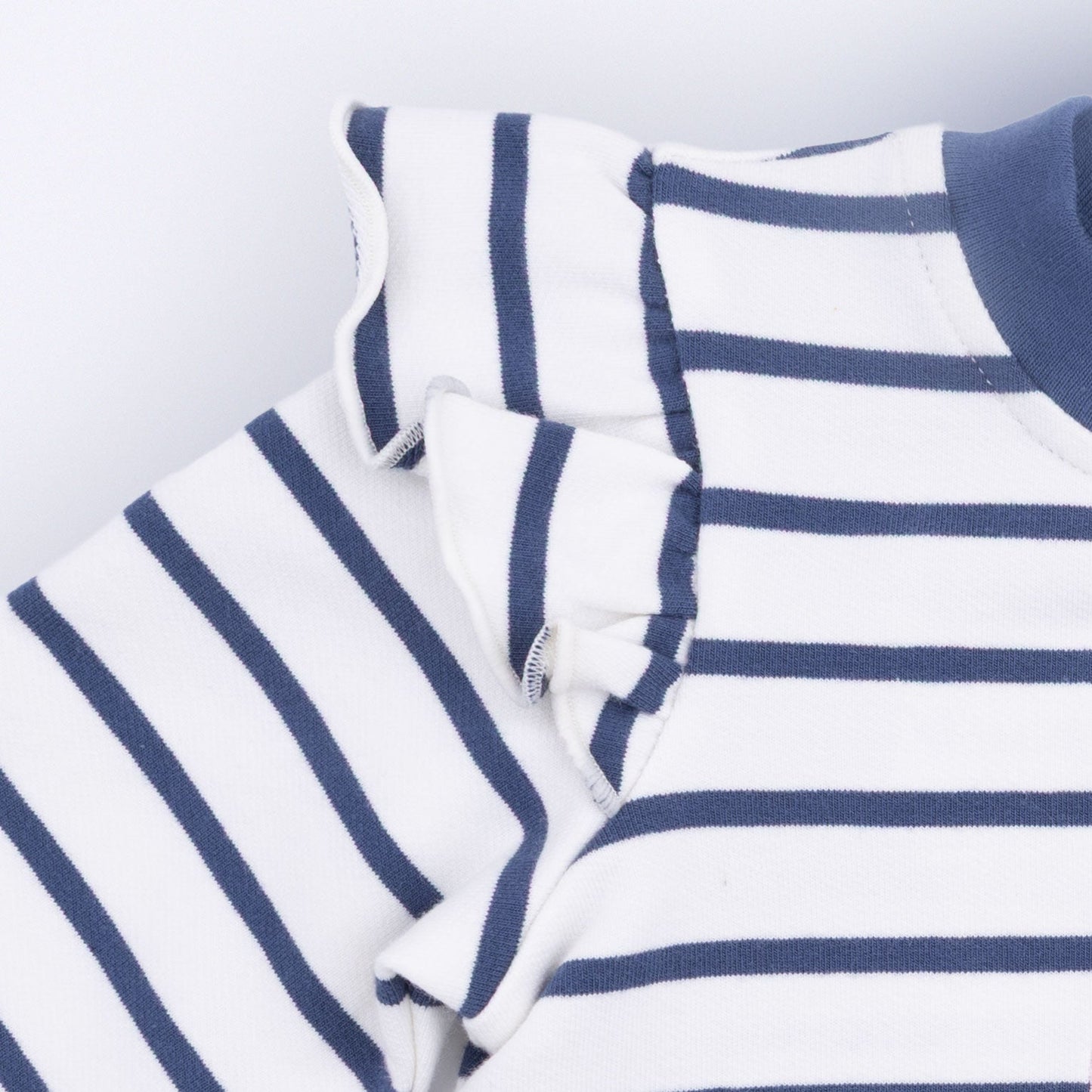 Bubbly Sailboat - Ruffle Sweatshirt & Paperbag Short