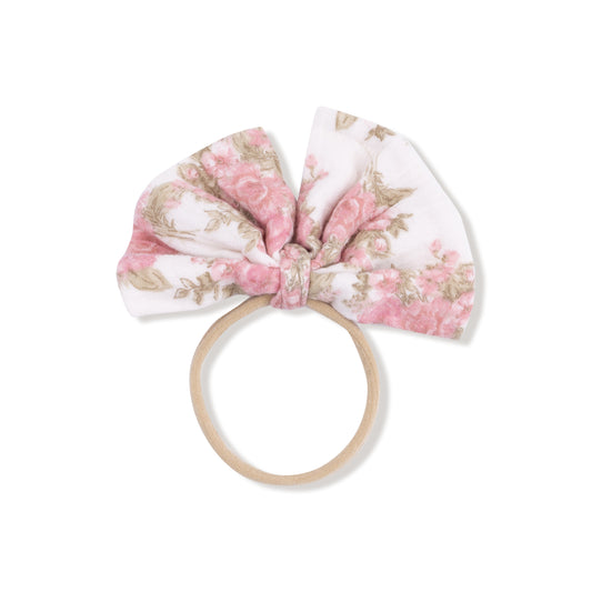 Big Bow on Soft Headband