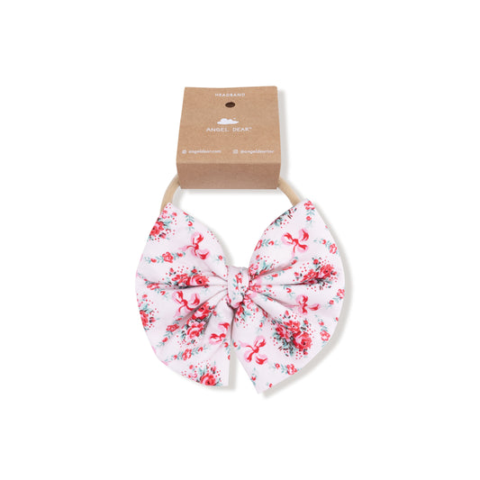 Big Bow on Soft Headband