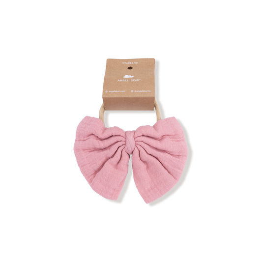 Big Bow on Soft Headband