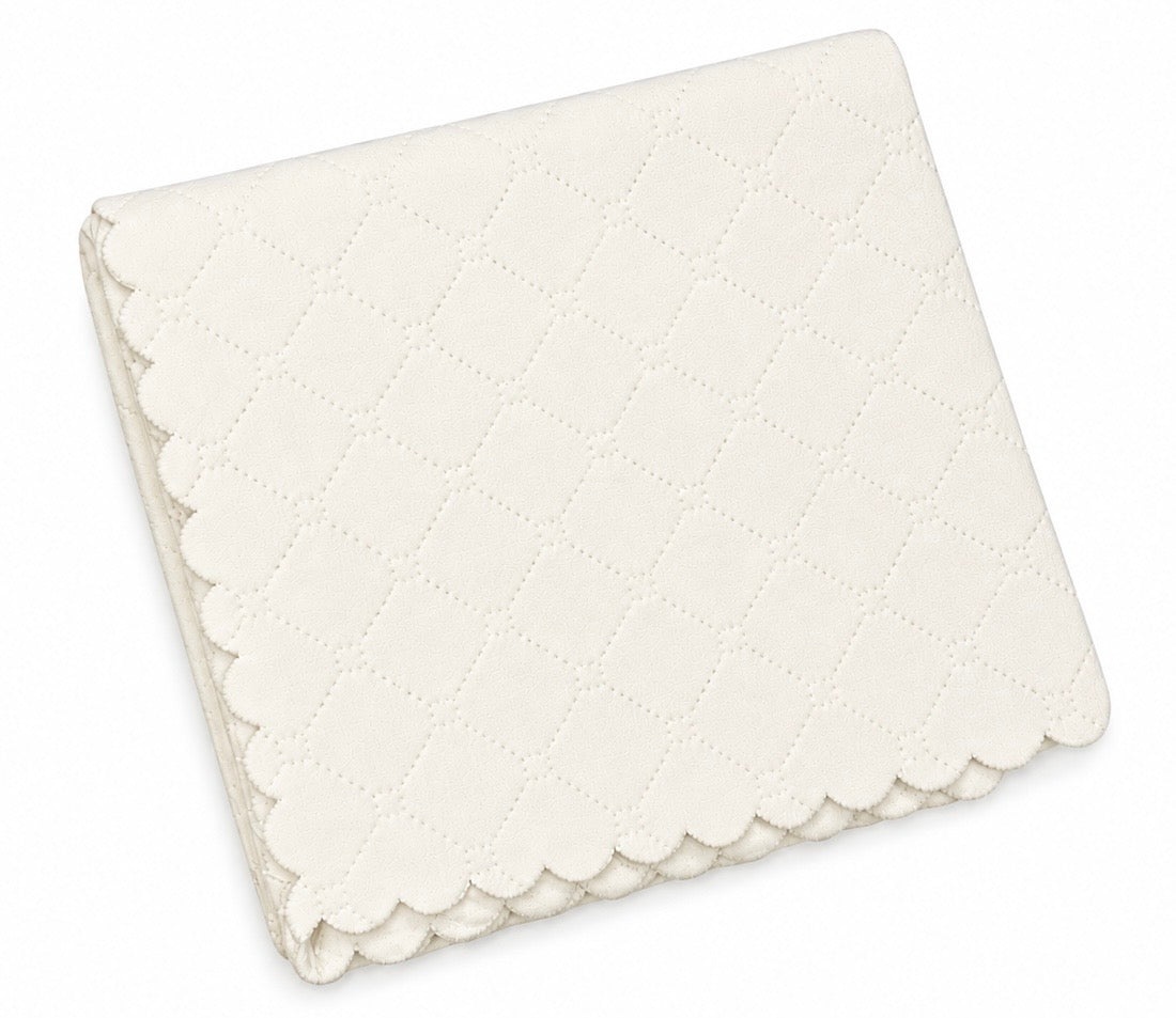 Nanas Single Face Quilted Plush Baby Blanket