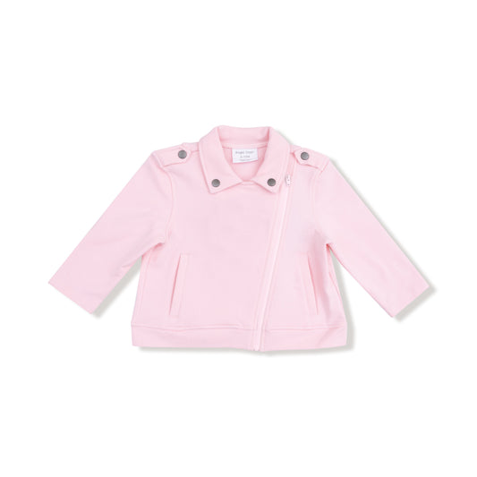 Varsity - Pink - Motorcycle Jacket