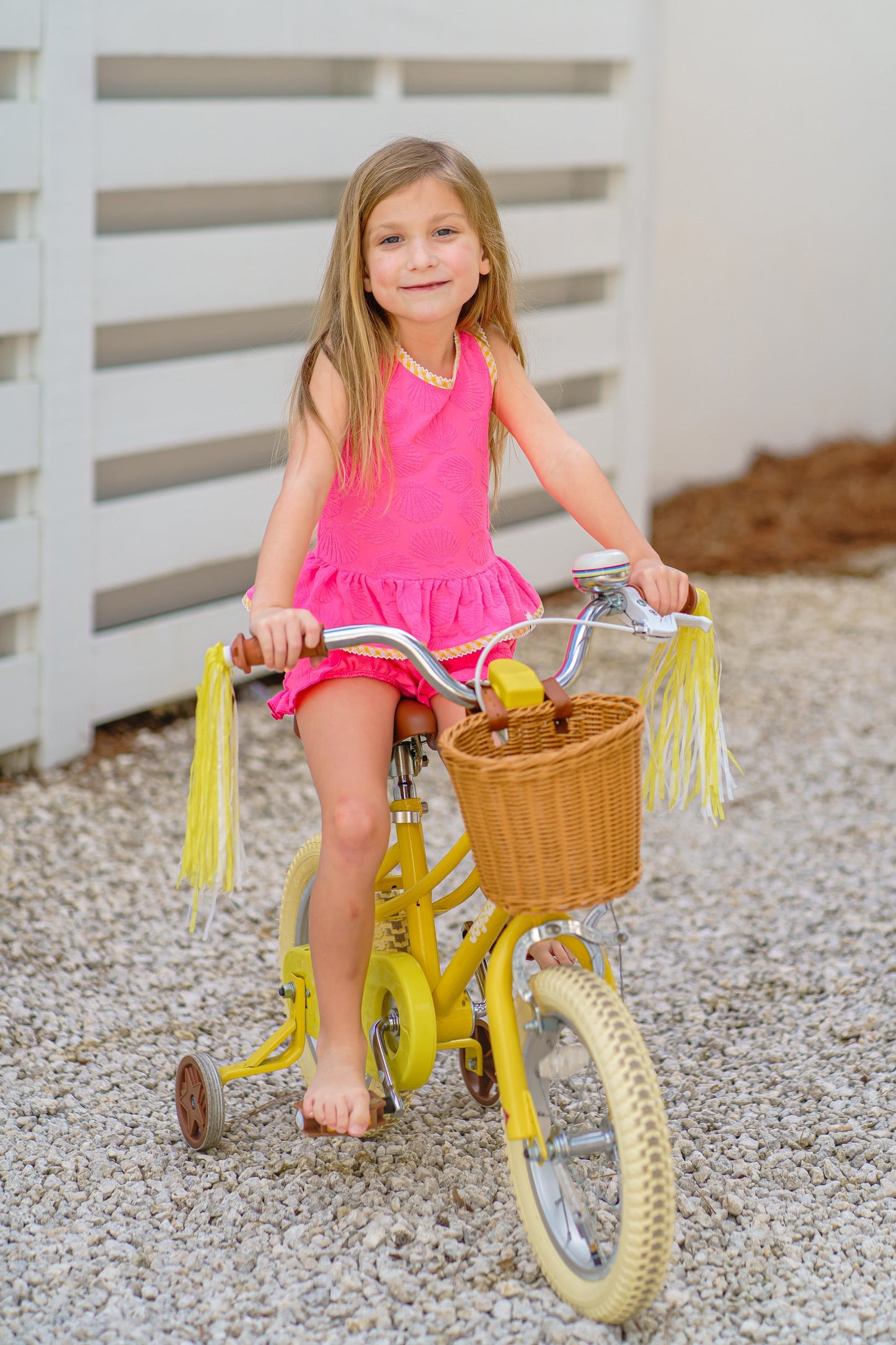 Hot Pink Shell Terry Set