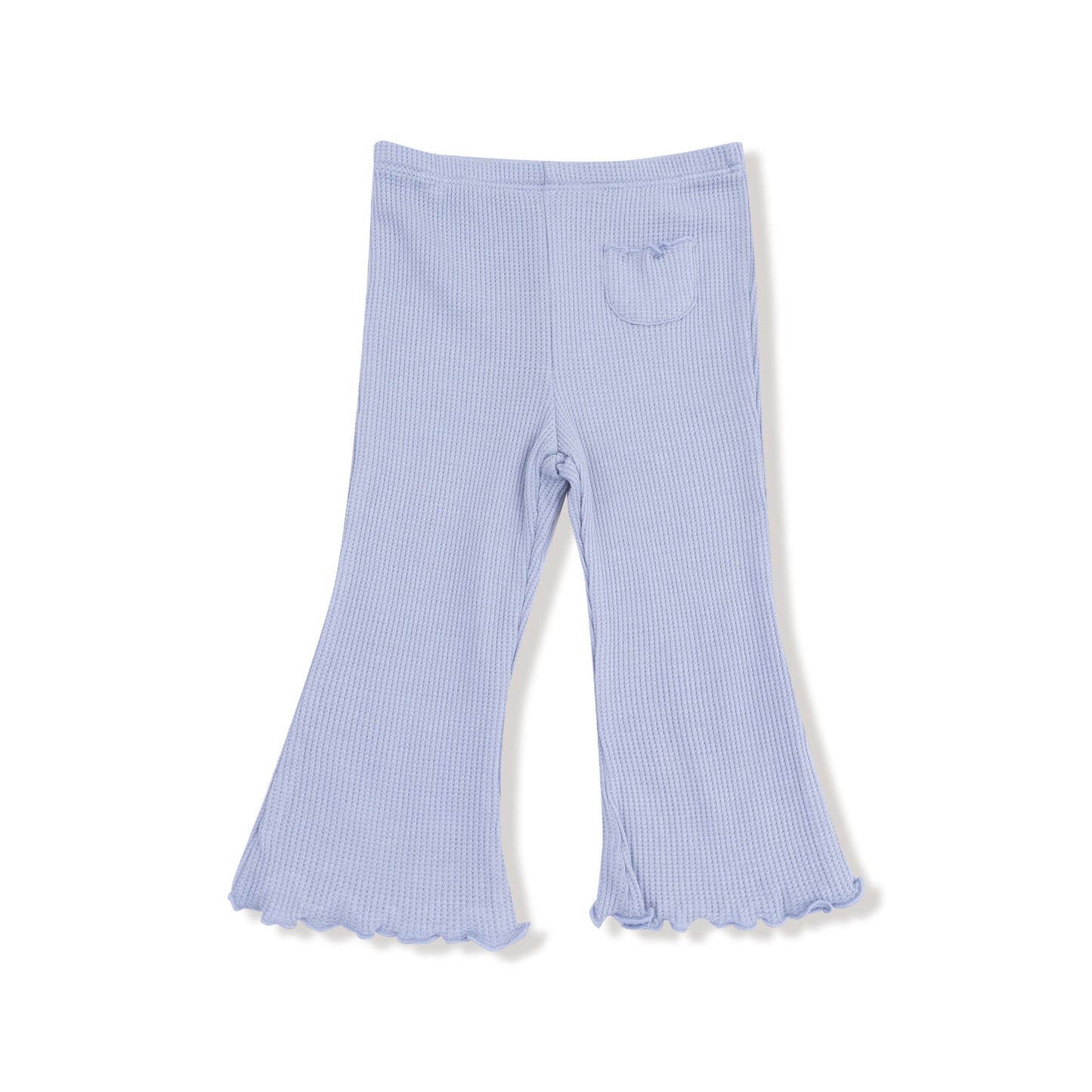 Ruffle Waffle Top and Waffle Flare Pant