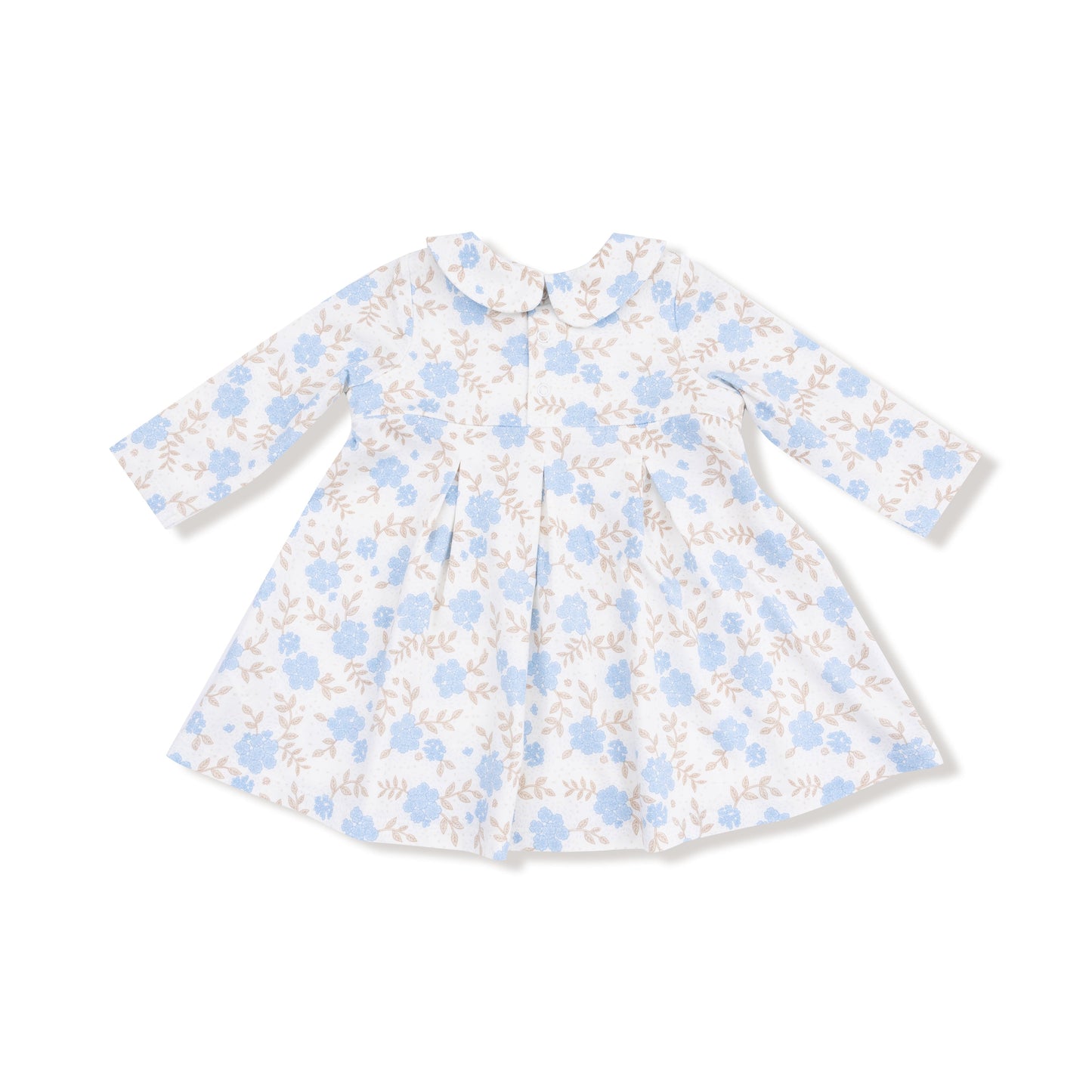 Long Sleeve Peter Pan Collar Dress and Bloomer