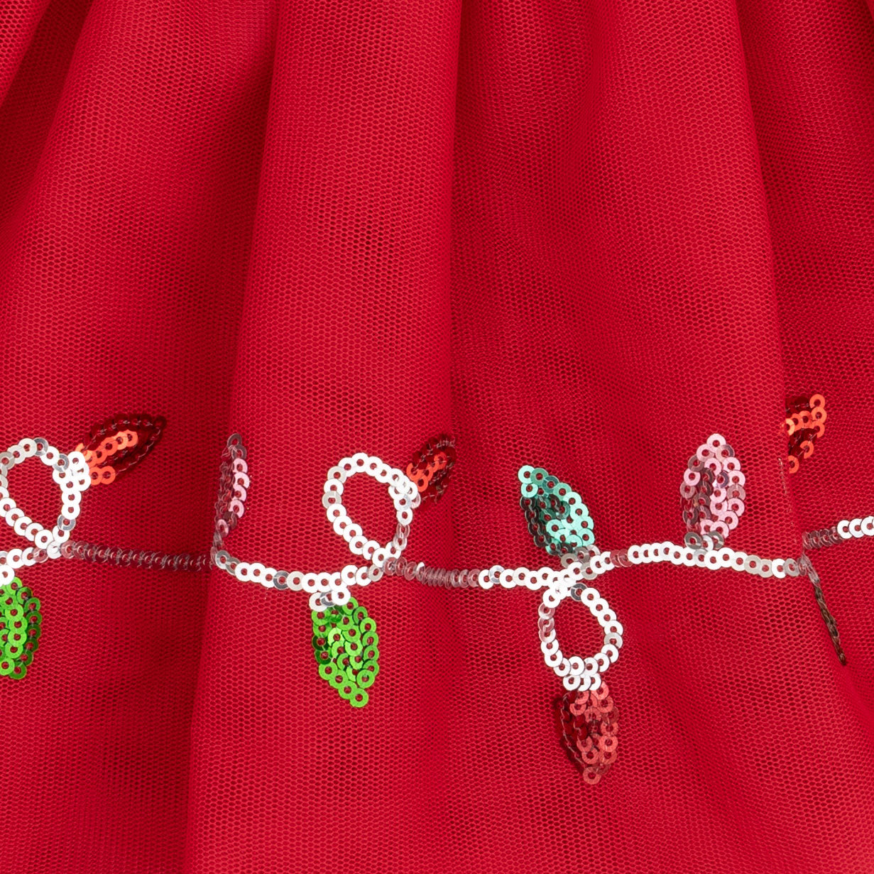 Christmas Lights Merry - Tutu Skirt with Bike Shorts