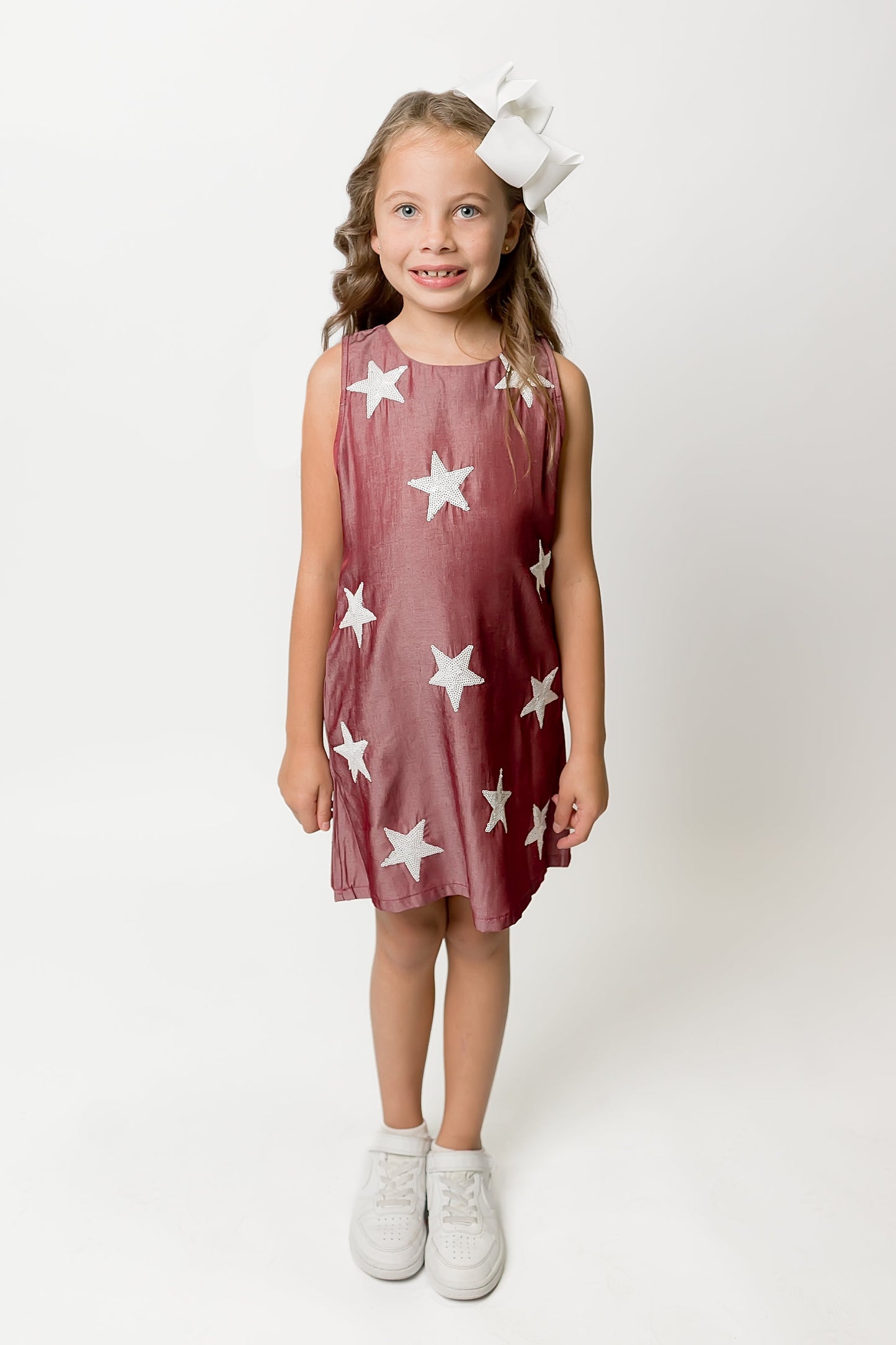 Kids' Starstruck Dress - Maroon