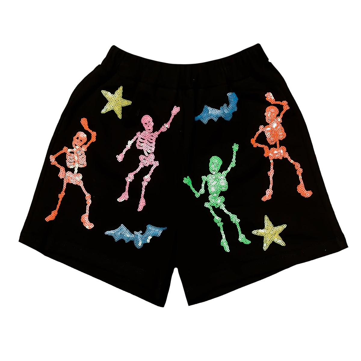 Kids' Dancing Skeleton Shorts