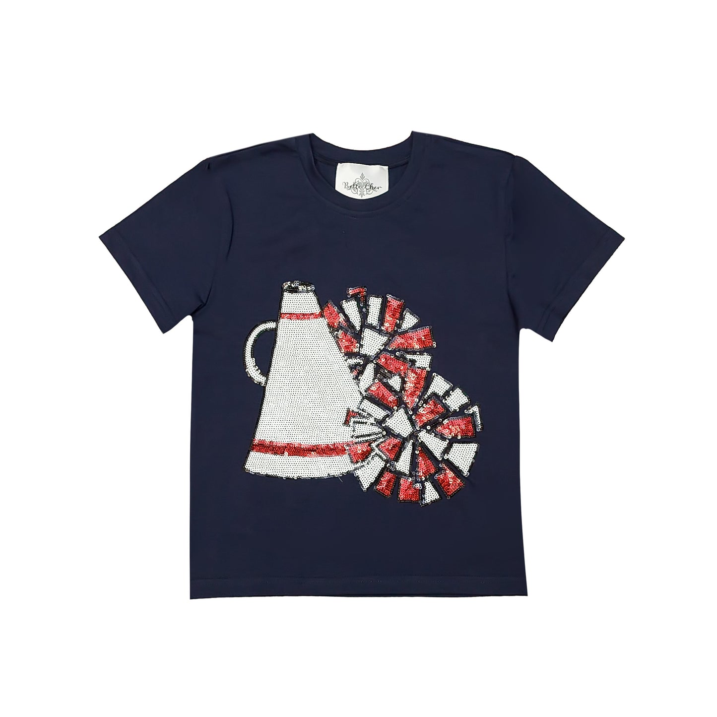 Kids' Megaphone Shirt - Navy and Red