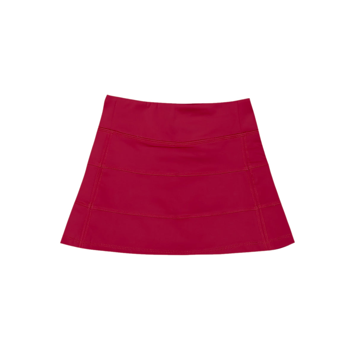 Kids' Tennis Skort - Maroon