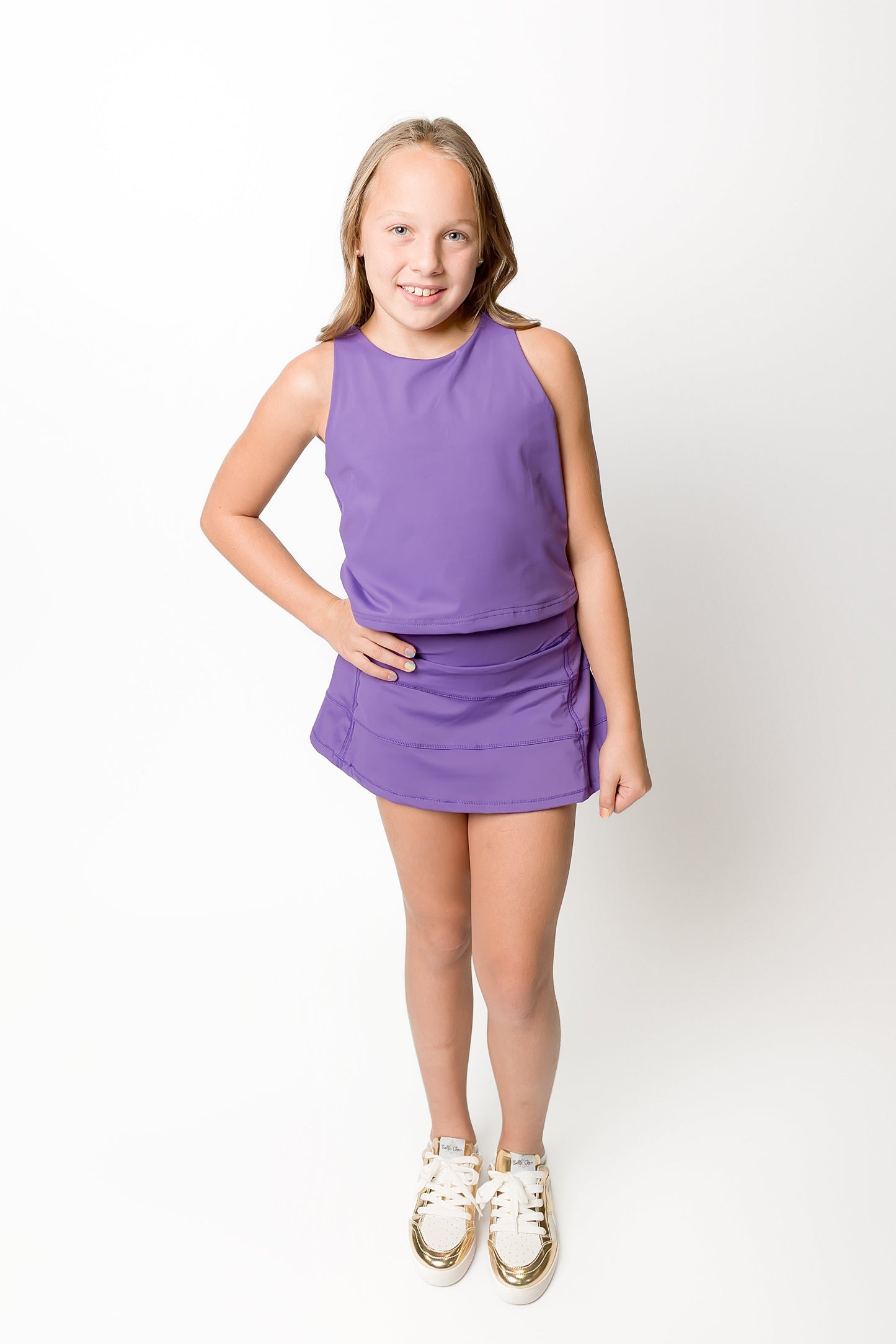 Kids' Razorback Top - Purple