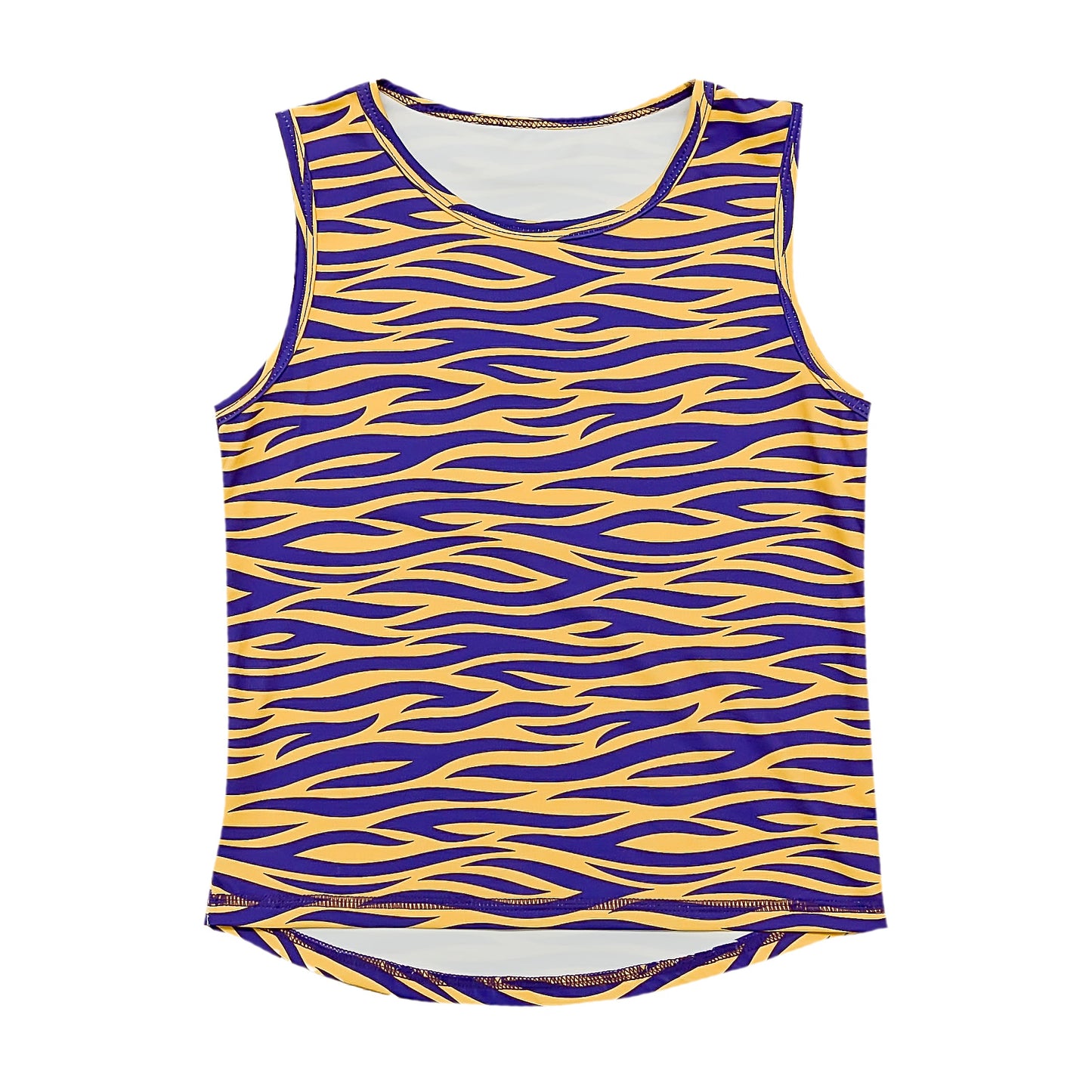 Kids' Tiger Striped High Low Tank